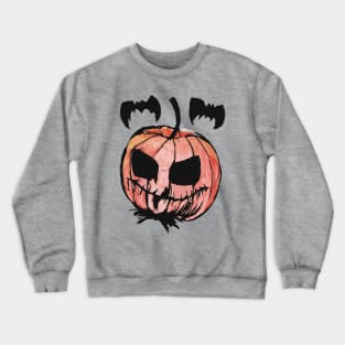 Pumpkin King Black Outline Crewneck Sweatshirt